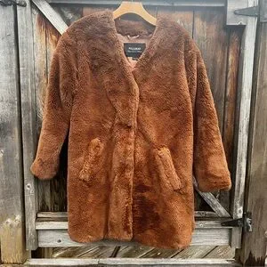 Pull&Bear Jackets Coats Pull Bear Teddy Bear Coat Poshmark